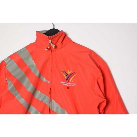 Vintage Pan Am Games XIII Winnipeg Canada 1999 Mens Small Windbreaker Jacket - Picture 3 of 7